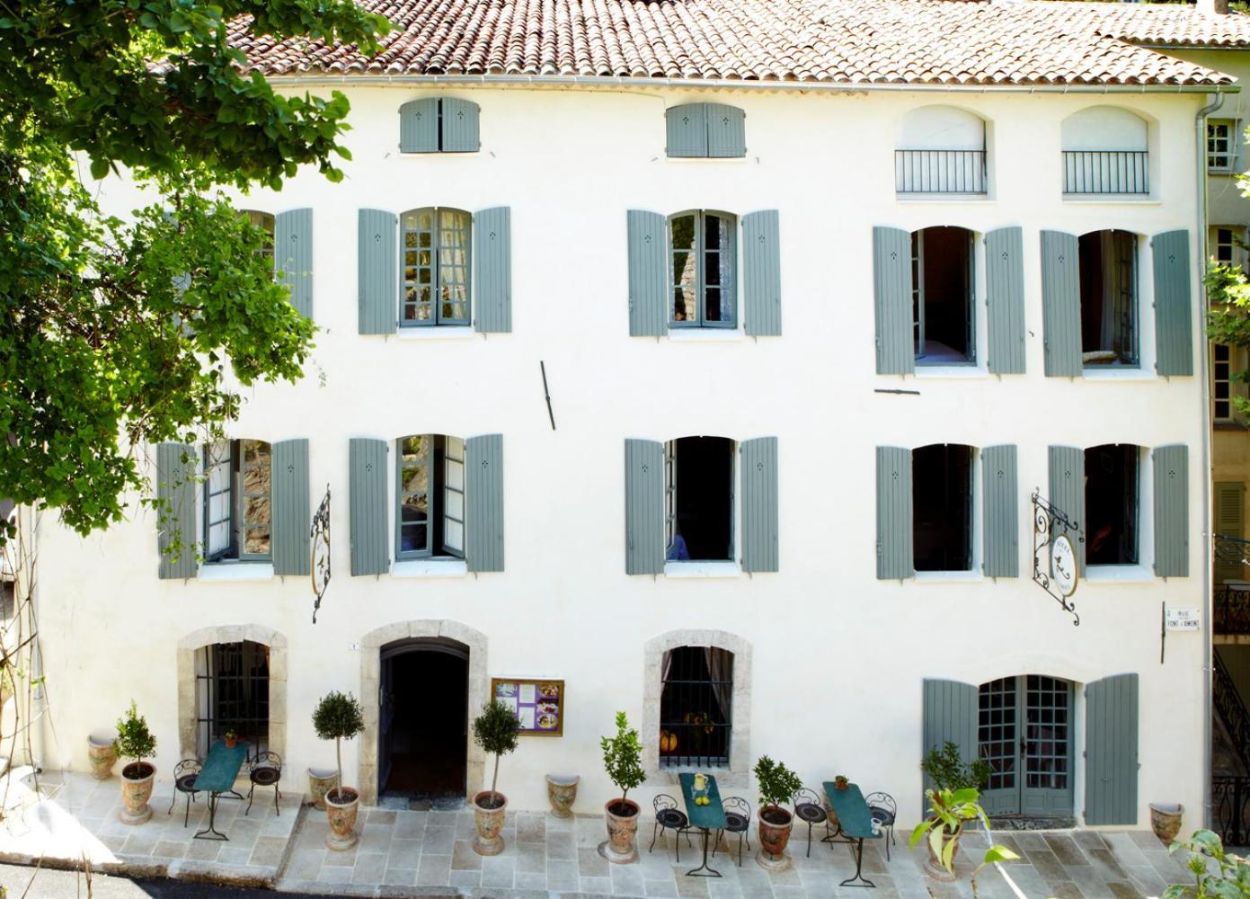 Hotel Restaurant Des Deux Rocs Seillans Dış mekan fotoğraf